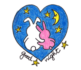 Happy cute lovely animals sticker #1821079