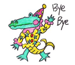 Happy cute lovely animals sticker #1821080