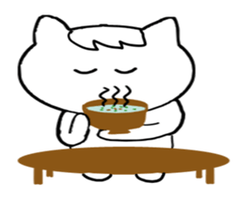 Day of the whimsical cat sticker #1821392