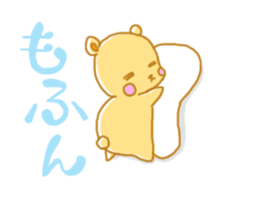 rolling around in bed. animals Sticker sticker #1821966