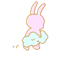 rolling around in bed. animals Sticker sticker #1821979