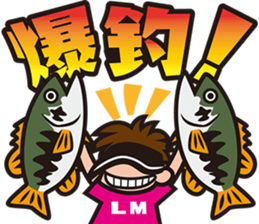 Bass Fishing Sticker from Lure Magazine sticker #1822045