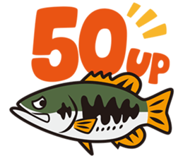 Bass Fishing Sticker from Lure Magazine sticker #1822049