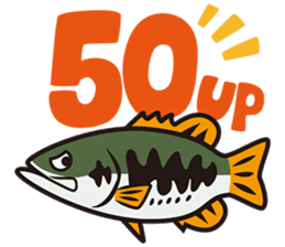Bass Fishing Sticker from Lure Magazine sticker #1822049