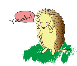 Hedgehog's Lovely LIFE sticker #1822307