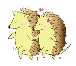 Hedgehog's Lovely LIFE sticker #1822313