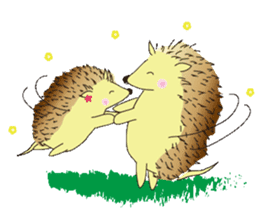 Hedgehog's Lovely LIFE sticker #1822316