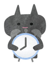 Mr. Shadow of the black cat sticker #1823521