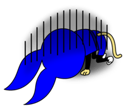 Rabbit cat Ninja sticker #1823683