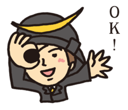 Samurai-worker sticker #1824241