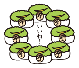 Samurai-worker sticker #1824248