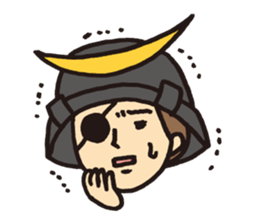 Samurai-worker sticker #1824261