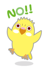 Cute Yellow Bird sticker #1824602