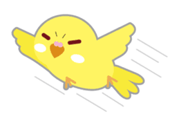 Cute Yellow Bird sticker #1824603