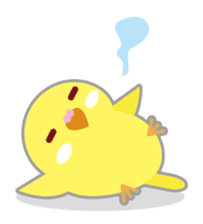 Cute Yellow Bird sticker #1824605