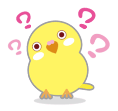 Cute Yellow Bird sticker #1824607