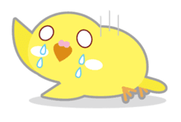 Cute Yellow Bird sticker #1824608