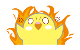 Cute Yellow Bird sticker #1824613