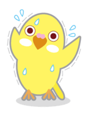 Cute Yellow Bird sticker #1824614