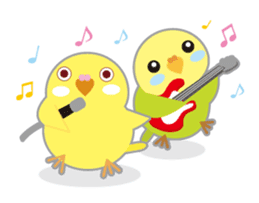 Cute Yellow Bird sticker #1824621