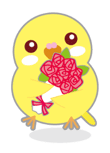 Cute Yellow Bird sticker #1824623