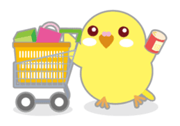 Cute Yellow Bird sticker #1824624