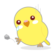 Cute Yellow Bird sticker #1824627