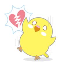 Cute Yellow Bird sticker #1824629