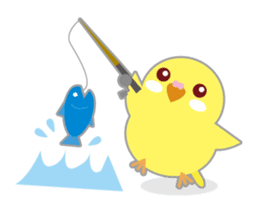 Cute Yellow Bird sticker #1824630
