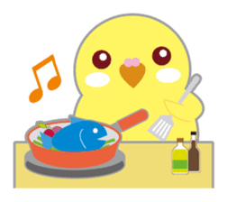 Cute Yellow Bird sticker #1824631