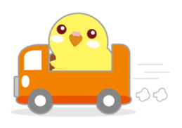 Cute Yellow Bird sticker #1824635