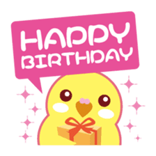 Cute Yellow Bird sticker #1824638