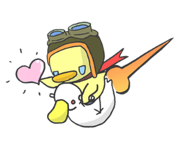 Kawaii Racer sticker #1824798