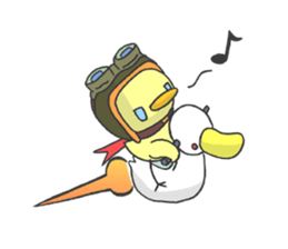 Kawaii Racer sticker #1824799