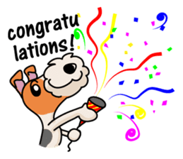 Fox Terrier named POPO sticker #1825011