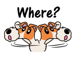 Fox Terrier named POPO sticker #1825034