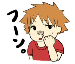 A saucy schoolchild's sticker. sticker #1825051