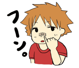 A saucy schoolchild's sticker. sticker #1825051