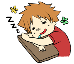 A saucy schoolchild's sticker. sticker #1825059