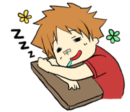 A saucy schoolchild's sticker. sticker #1825059