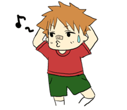 A saucy schoolchild's sticker. sticker #1825063