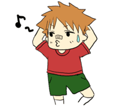 A saucy schoolchild's sticker. sticker #1825063