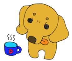 Dachshund AMEKO Sticker sticker #1825161