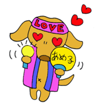 Dachshund AMEKO Sticker sticker #1825195