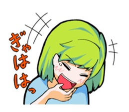 Midori's emotions sticker #1825482