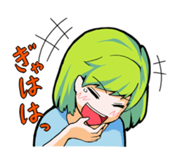 Midori's emotions sticker #1825482