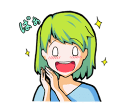Midori's emotions sticker #1825485