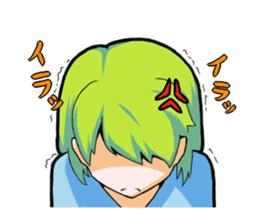Midori's emotions sticker #1825490