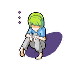 Midori's emotions sticker #1825492