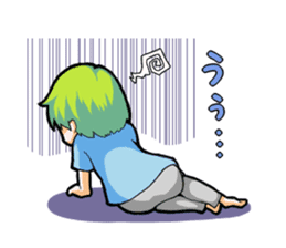 Midori's emotions sticker #1825495
